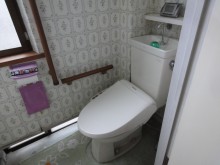 小便器を撤去して広々とした使いやすいトイレに
